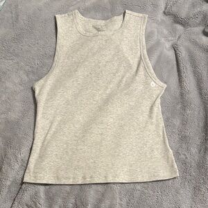 NWOT American Eagle Outfitters Heather Gray Tank Top Size L